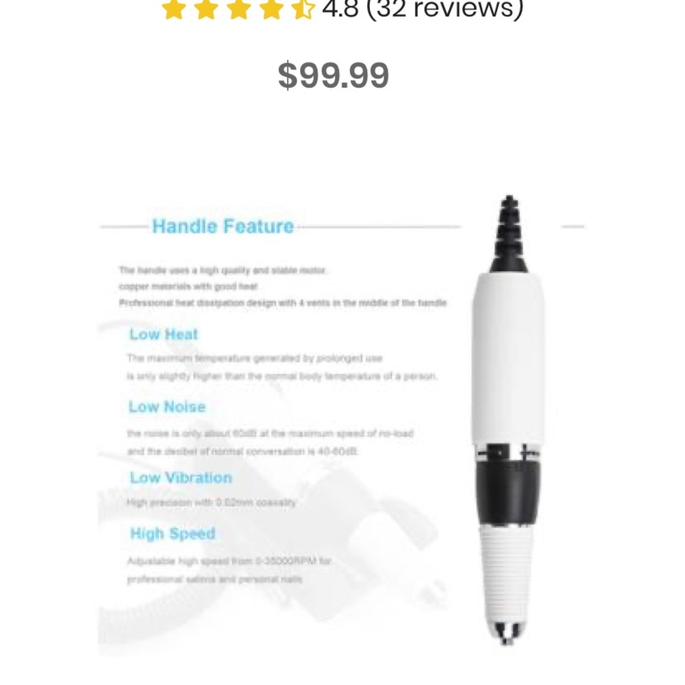 ELECTRIC NAIL FILE (E-FILE) - Picture 3 of 8